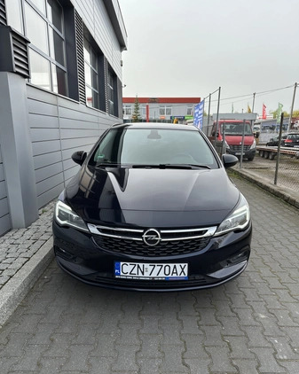 Opel Astra cena 51900 przebieg: 134500, rok produkcji 2019 z Dobczyce małe 466